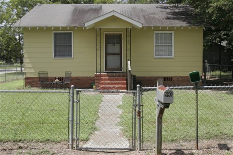 The house at 992 Hammock Street, in Orangeburg, S.C., where Shaquan Duley lived with her mother and three children, Tuesday, Aug. 17, 2010. (AP Photo/Brett Flashnick)